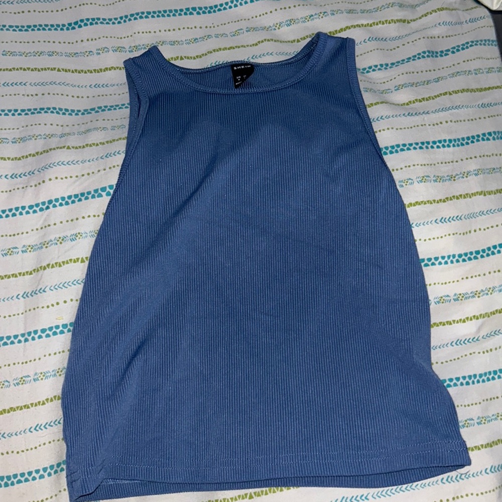 Navy blue Shein tank top!!! Never worn